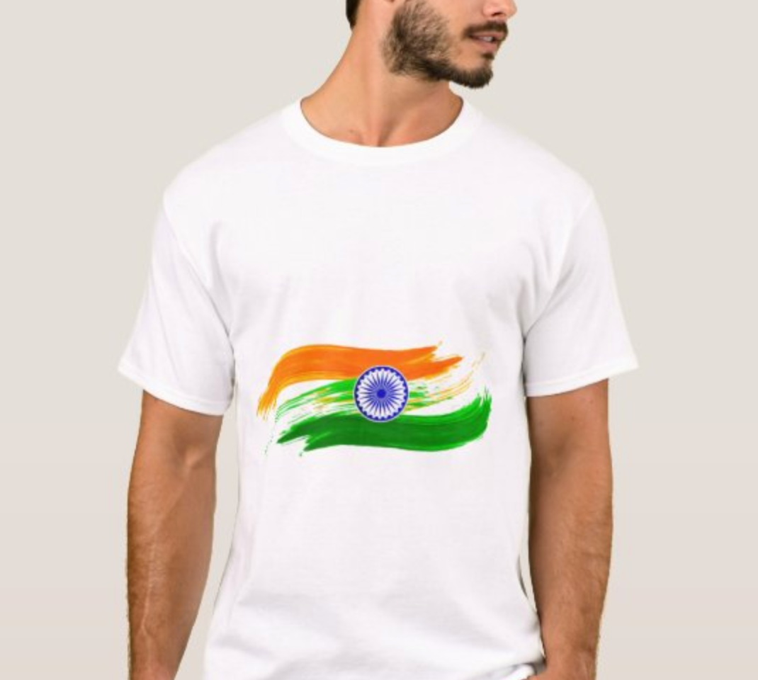 Indian Flag T Shirt at Rs 190/piece in Dewas | ID: 2849762129797